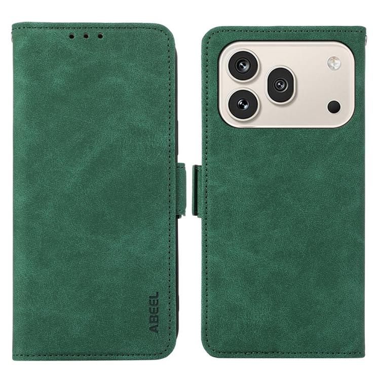 ABEEL Frosted Magnetic RFID Leather Phone Case, For Honor 600 Global / 600 Pro Global, For Honor 600 Lite Global, For Honor X8d 4G, For Honor X9d 5G