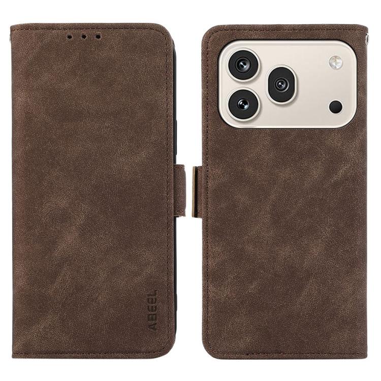 ABEEL Frosted Magnetic RFID Leather Phone Case, For Honor 600 Global / 600 Pro Global, For Honor 600 Lite Global, For Honor X8d 4G, For Honor X9d 5G