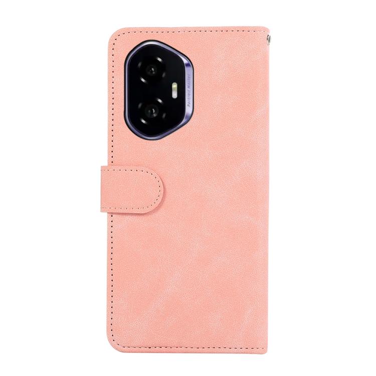 ABEEL Color Block Magnetic RFID Leather Phone Case, For Honor 400 Global 156.5mm, For Honor X9C 5G Global Mobile Accessories - APEXEL INDIA - Mobile Lens - Mobile Camera Lens - Cellphone Accessories - Phone Lens - Smartphone Lens