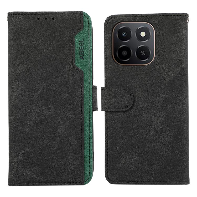ABEEL Color Block Magnetic RFID Leather Phone Case, For Honor X6c 4G, For Honor 400 Pro Global 160.8mm, For Honor 400 Lite Global, For Honor 400 Global 156.5mm Mobile Accessories - APEXEL INDIA - Mobile Lens - Mobile Camera Lens - Cellphone Accessories - Phone Lens - Smartphone Lens