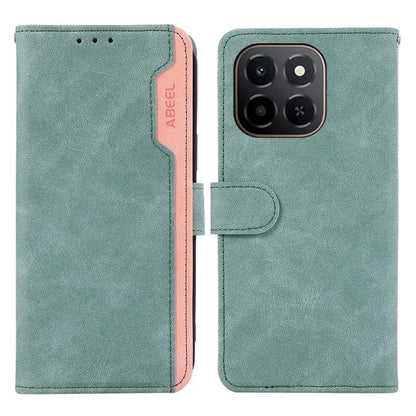 ABEEL Color Block Magnetic RFID Leather Phone Case, For Honor X6c 4G, For Honor 400 Pro Global 160.8mm, For Honor 400 Lite Global, For Honor 400 Global 156.5mm Mobile Accessories - APEXEL INDIA - Mobile Lens - Mobile Camera Lens - Cellphone Accessories - Phone Lens - Smartphone Lens