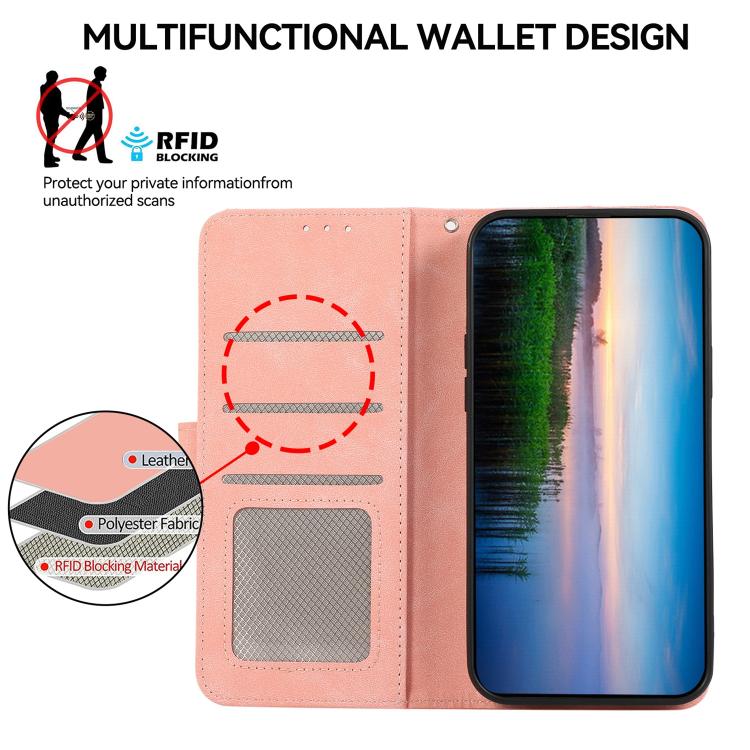 ABEEL Color Block Magnetic RFID Leather Phone Case, For Honor 400 Smart / X7d 5G Global, For Honor X6c 4G, For Honor 400 Pro Global 160.8mm, For Honor 400 Lite Global