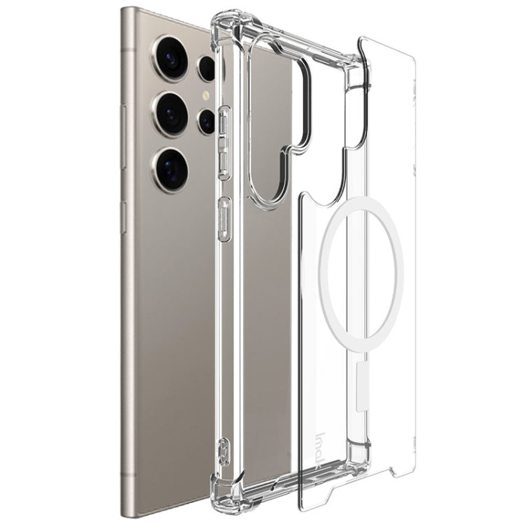 IMAK Space Shield PC + TPU Airbag Shockproof MagSafe Phone Case, For Samsung Galaxy S25 5G, For Samsung Galaxy S25+ 5G, For Samsung Galaxy S25 Ultra 5G, For Samsung Galaxy S24 FE 5G, For Samsung Galaxy S24 Ultra 5G engima3680 Samsung Accessories - imak - Mobile Lens - Mobile Camera Lens - Cellphone Accessories - Phone Lens - Smartphone Lens