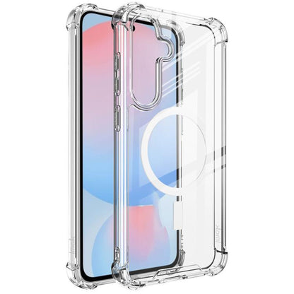 IMAK Space Shield PC + TPU Airbag Shockproof MagSafe Phone Case, For Samsung Galaxy S25 5G, For Samsung Galaxy S25+ 5G, For Samsung Galaxy S25 Ultra 5G, For Samsung Galaxy S24 FE 5G, For Samsung Galaxy S24 Ultra 5G engima3680 Samsung Accessories - imak - Mobile Lens - Mobile Camera Lens - Cellphone Accessories - Phone Lens - Smartphone Lens