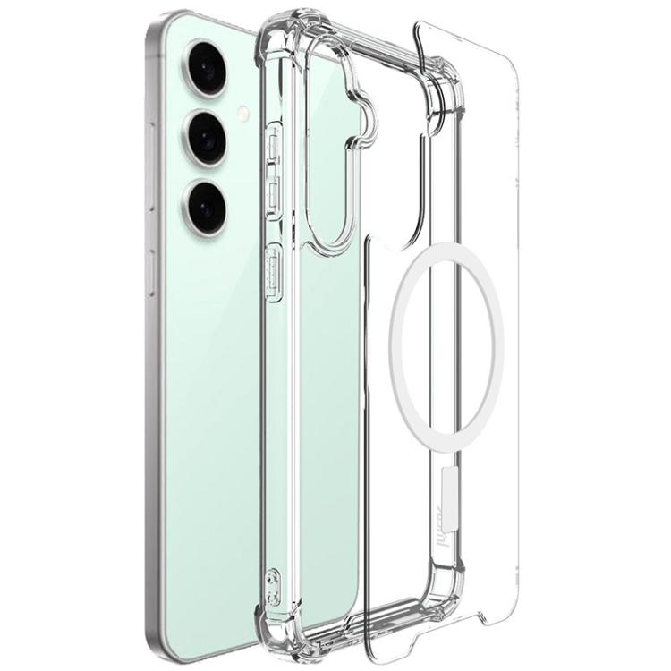 IMAK Space Shield PC + TPU Airbag Shockproof MagSafe Phone Case, For Samsung Galaxy S25 5G, For Samsung Galaxy S25+ 5G, For Samsung Galaxy S25 Ultra 5G, For Samsung Galaxy S24 FE 5G, For Samsung Galaxy S24 Ultra 5G engima3680 Samsung Accessories - imak - Mobile Lens - Mobile Camera Lens - Cellphone Accessories - Phone Lens - Smartphone Lens