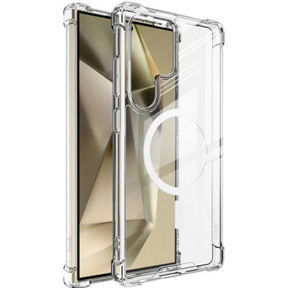 IMAK Space Shield PC + TPU Airbag Shockproof MagSafe Phone Case, For Samsung Galaxy S25 5G, For Samsung Galaxy S25+ 5G, For Samsung Galaxy S25 Ultra 5G, For Samsung Galaxy S24 FE 5G, For Samsung Galaxy S24 Ultra 5G engima3680 Samsung Accessories - imak - Mobile Lens - Mobile Camera Lens - Cellphone Accessories - Phone Lens - Smartphone Lens