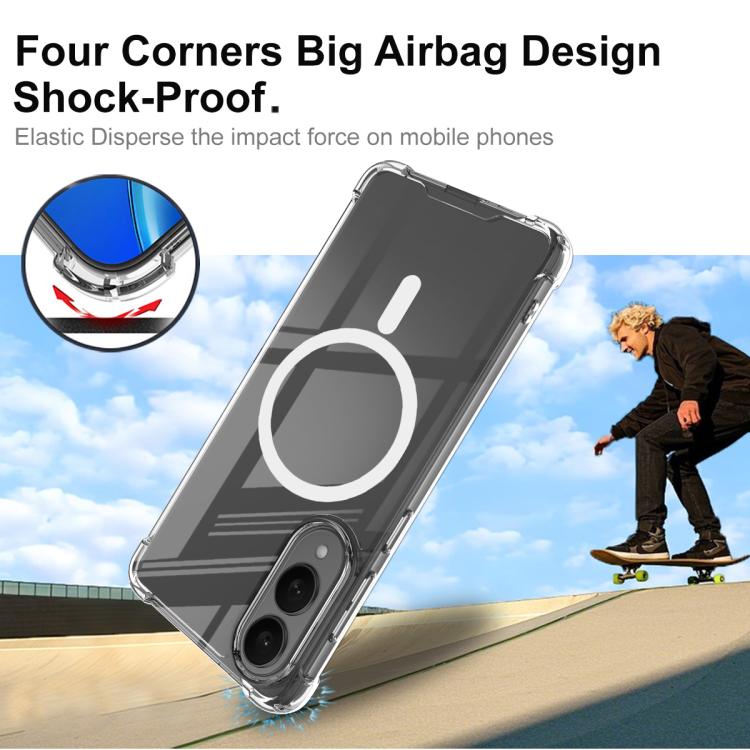 IMAK Space Shield PC + TPU Airbag Shockproof MagSafe Phone Case, For Samsung Galaxy S25 Edge 5G, For Samsung Galaxy S25 5G, For Samsung Galaxy S25+ 5G, For Samsung Galaxy S25 Ultra 5G, For Samsung Galaxy S24 Ultra 5G Samsung Accessories - imak - Mobile Lens - Mobile Camera Lens - Cellphone Accessories - Phone Lens - Smartphone Lens
