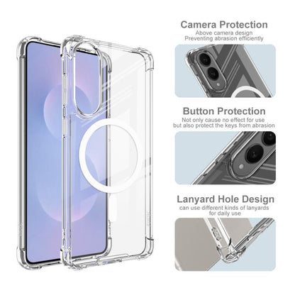 IMAK Space Shield PC + TPU Airbag Shockproof MagSafe Phone Case, For Samsung Galaxy S25 Edge 5G, For Samsung Galaxy S25 5G, For Samsung Galaxy S25+ 5G, For Samsung Galaxy S25 Ultra 5G, For Samsung Galaxy S24 Ultra 5G Samsung Accessories - imak - Mobile Lens - Mobile Camera Lens - Cellphone Accessories - Phone Lens - Smartphone Lens