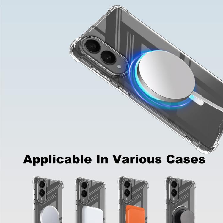 IMAK Space Shield PC + TPU Airbag Shockproof MagSafe Phone Case, For Samsung Galaxy S25 Edge 5G, For Samsung Galaxy S25 5G, For Samsung Galaxy S25+ 5G, For Samsung Galaxy S25 Ultra 5G, For Samsung Galaxy S24 Ultra 5G Samsung Accessories - imak - Mobile Lens - Mobile Camera Lens - Cellphone Accessories - Phone Lens - Smartphone Lens