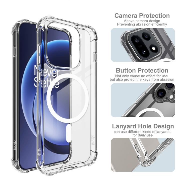 imak Space Shield PC + TPU Airbag Shockproof MagSafe Phone Case, For OnePlus 15, For OnePlus 13 OnePlus &amp; OPPO Accessories - imak - Mobile Lens - Mobile Camera Lens - Cellphone Accessories - Phone Lens - Smartphone Lens