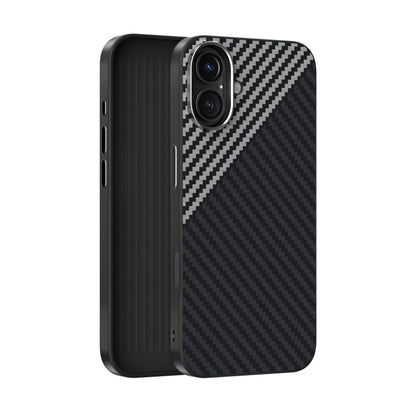 ABEEL C Carbon Fiber Series 6D Micro Relief MagSafe Phone Case, For iPhone 16 Pro, For iPhone 16 Plus, For iPhone 16, For iPhone 15 Pro Max, For iPhone 15 Pro, For iPhone 15 Plus