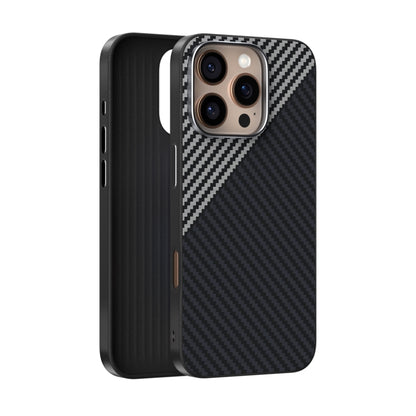 ABEEL C Carbon Fiber Series 6D Micro Relief MagSafe Phone Case, For iPhone 16 Pro, For iPhone 16 Plus, For iPhone 16, For iPhone 15 Pro Max, For iPhone 15 Pro, For iPhone 15 Plus