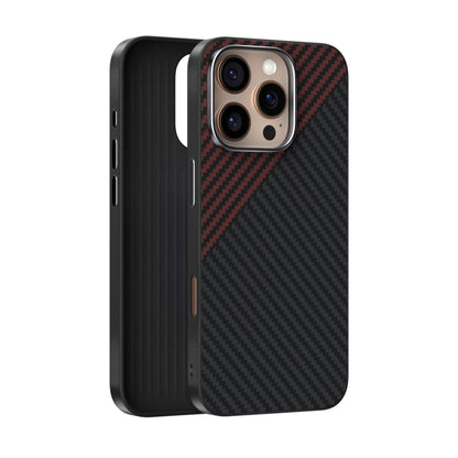ABEEL C Carbon Fiber Series 6D Micro Relief MagSafe Phone Case, For iPhone 16 Pro, For iPhone 16 Plus, For iPhone 16, For iPhone 15 Pro Max, For iPhone 15 Pro, For iPhone 15 Plus