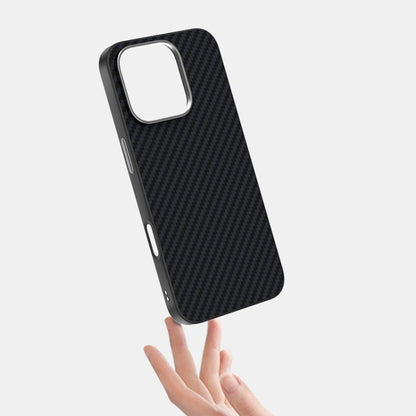 ABEEL C Carbon Fiber Series 6D Micro Relief MagSafe Phone Case, For iPhone 13 Pro, For iPhone 13