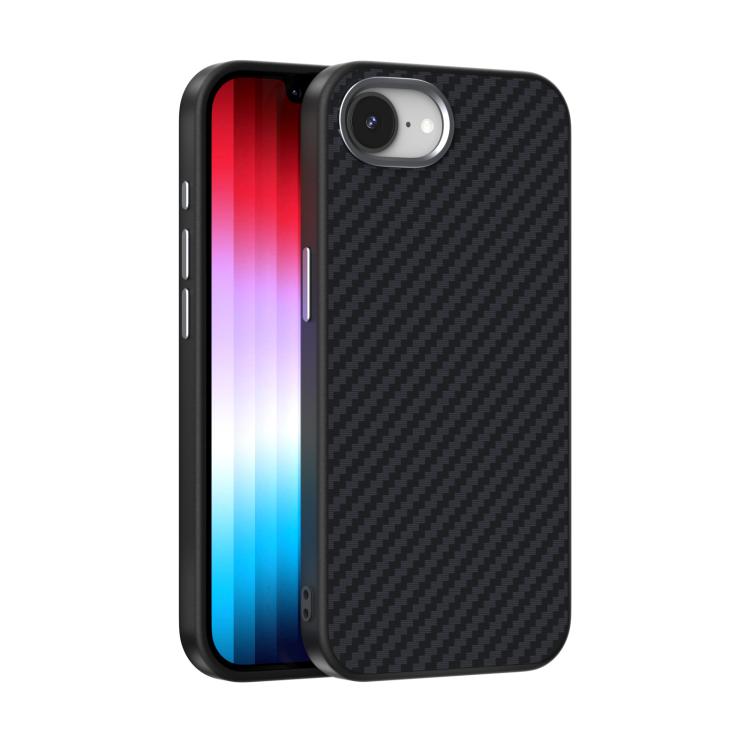 ABEEL C Carbon Fiber Series 6D Micro Relief MagSafe Phone Case, For iPhone 17e / 16e, For iPhone 17 Pro Max, For iPhone 17 Pro, For iPhone 17, For iPhone Air, For iPhone 16 Pro Max