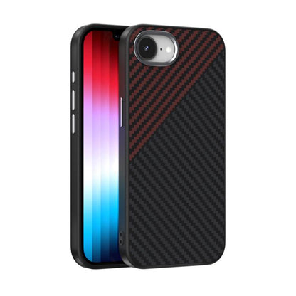 ABEEL C Carbon Fiber Series 6D Micro Relief MagSafe Phone Case, For iPhone 18 Pro / 17 Pro, For iPhone 18 Pro Max / 17 Pro Max, For iPhone 17e / 16e, For iPhone 17, For iPhone Air, For iPhone 16 Pro Max