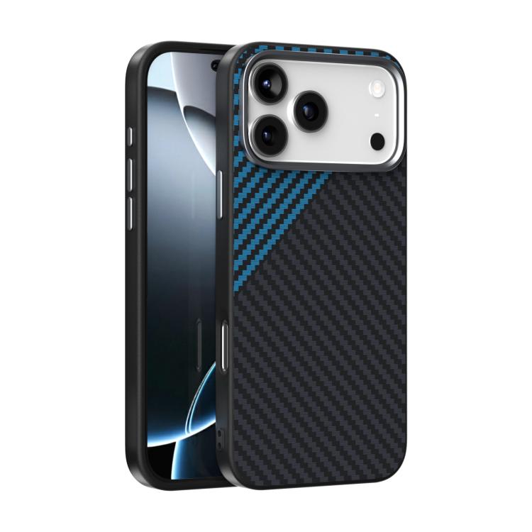 ABEEL C Carbon Fiber Series 6D Micro Relief MagSafe Phone Case, For iPhone 18 Pro / 17 Pro, For iPhone 18 Pro Max / 17 Pro Max, For iPhone 17e / 16e, For iPhone 17, For iPhone Air, For iPhone 16 Pro Max