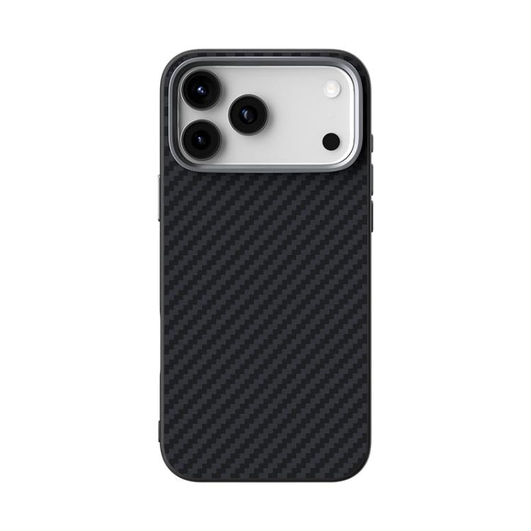 ABEEL C Carbon Fiber Series 6D Micro Relief MagSafe Phone Case, For iPhone 18 Pro / 17 Pro, For iPhone 18 Pro Max / 17 Pro Max, For iPhone 17e / 16e, For iPhone 17, For iPhone Air, For iPhone 16 Pro Max