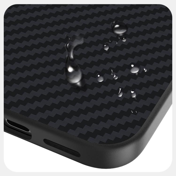 ABEEL C Carbon Fiber Series 6D Micro Relief MagSafe Phone Case, For iPhone 18 Pro / 17 Pro, For iPhone 18 Pro Max / 17 Pro Max, For iPhone 17e / 16e, For iPhone 17, For iPhone Air, For iPhone 16 Pro Max