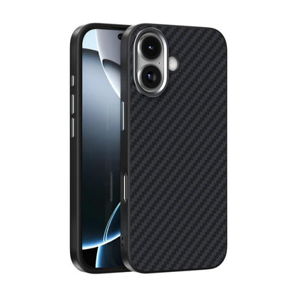 ABEEL C Carbon Fiber Series 6D Micro Relief MagSafe Phone Case, For iPhone 18 Pro / 17 Pro, For iPhone 18 Pro Max / 17 Pro Max, For iPhone 17e / 16e, For iPhone 17, For iPhone Air, For iPhone 16 Pro Max