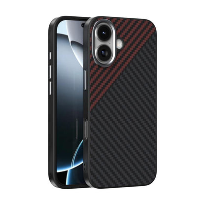 ABEEL C Carbon Fiber Series 6D Micro Relief MagSafe Phone Case, For iPhone 18 Pro / 17 Pro, For iPhone 18 Pro Max / 17 Pro Max, For iPhone 17e / 16e, For iPhone 17, For iPhone Air, For iPhone 16 Pro Max