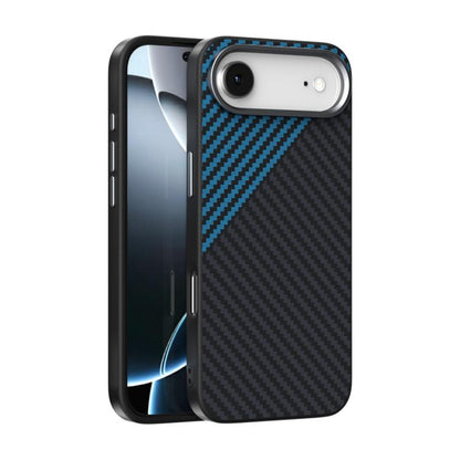 ABEEL C Carbon Fiber Series 6D Micro Relief MagSafe Phone Case, For iPhone 17e / 16e, For iPhone 17 Pro Max, For iPhone 17 Pro, For iPhone 17, For iPhone Air, For iPhone 16 Pro Max