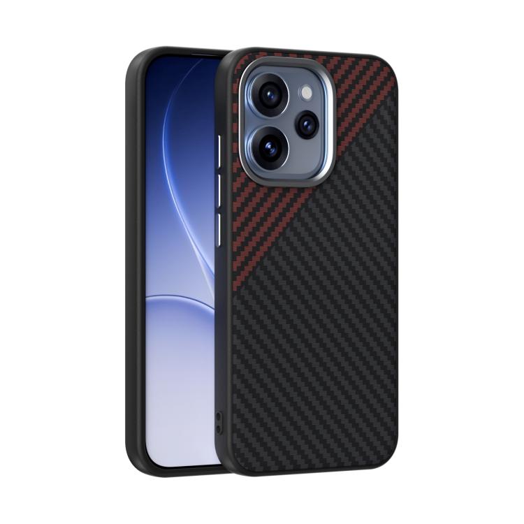 ABEEL C Carbon Fiber Series 6D Micro Relief MagSafe Phone Case, For OPPO Find X9 Ultra 5G, For OPPO Reno15 Pro Max 5G Global, For OPPO Reno15 Pro 5G Global, For OPPO Find X8s+, For OPPO Find X8s, For OPPO Find X8 Ultra