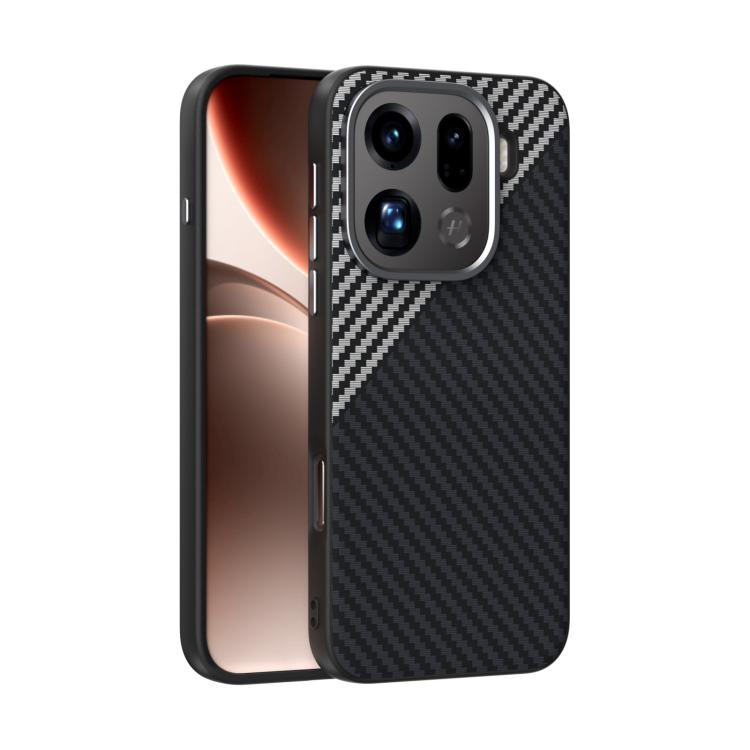 ABEEL C Carbon Fiber Series 6D Micro Relief MagSafe Phone Case, For OPPO Find X9 Ultra 5G, For OPPO Reno15 Pro Max 5G Global, For OPPO Reno15 Pro 5G Global, For OPPO Find X9, For OPPO Find X9 Pro, For OPPO Find X8s+