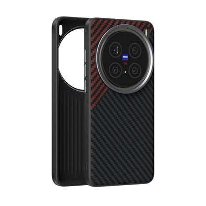 ABEEL C Carbon Fiber Series 6D Micro Relief MagSafe Phone Case, For vivo X200 Pro mini, For vivo X200 Pro