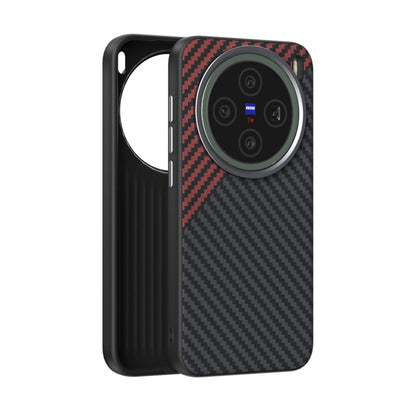 ABEEL C Carbon Fiber Series 6D Micro Relief MagSafe Phone Case, For vivo X200 Pro mini, For vivo X200 Pro