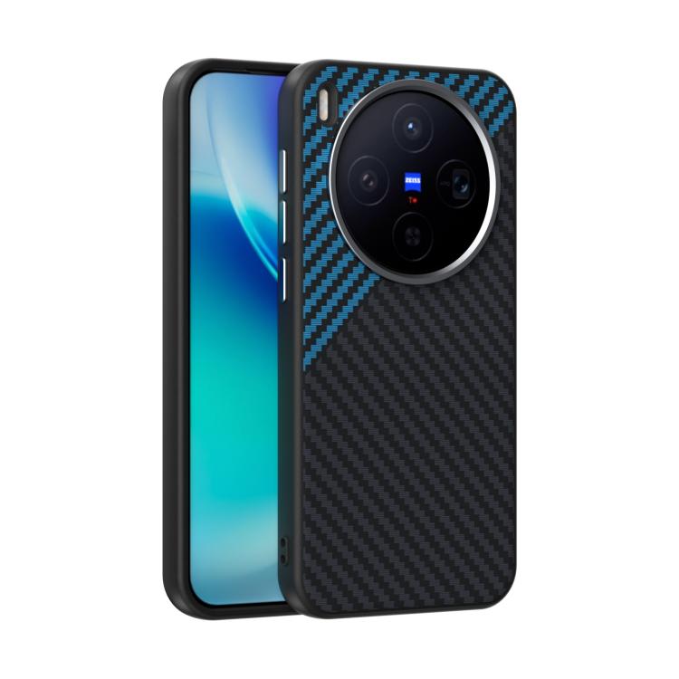 ABEEL C Carbon Fiber Series 6D Micro Relief MagSafe Phone Case, For vivo iQOO 15, For vivo X300 Pro, For vivo X300, For vivo S20, For vivo S20 Pro, For vivo X200