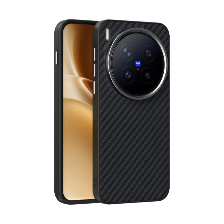 ABEEL C Carbon Fiber Series 6D Micro Relief MagSafe Phone Case, For vivo X300 Pro, For vivo X300, For vivo S20, For vivo S20 Pro, For vivo X200, For vivo X200 Pro mini