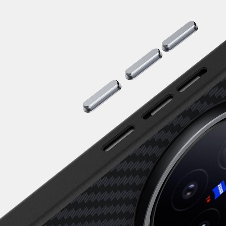 ABEEL C Carbon Fiber Series 6D Micro Relief MagSafe Phone Case, For vivo X300 Pro, For vivo X300, For vivo S20, For vivo S20 Pro, For vivo X200, For vivo X200 Pro mini