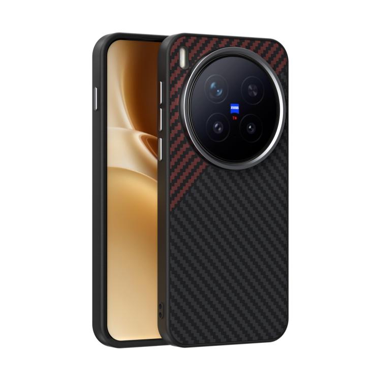 ABEEL C Carbon Fiber Series 6D Micro Relief MagSafe Phone Case, For vivo X300 Pro, For vivo X300, For vivo S20, For vivo S20 Pro, For vivo X200, For vivo X200 Pro mini