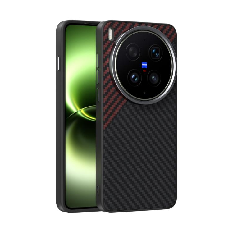 ABEEL C Carbon Fiber Series 6D Micro Relief MagSafe Phone Case, For vivo iQOO Z11x 5G, For vivo iQOO Z11 5G, For vivo X300s, For vivo iQOO 15 Ultra 5G, For vivo X300 Ultra, For vivo iQOO 15