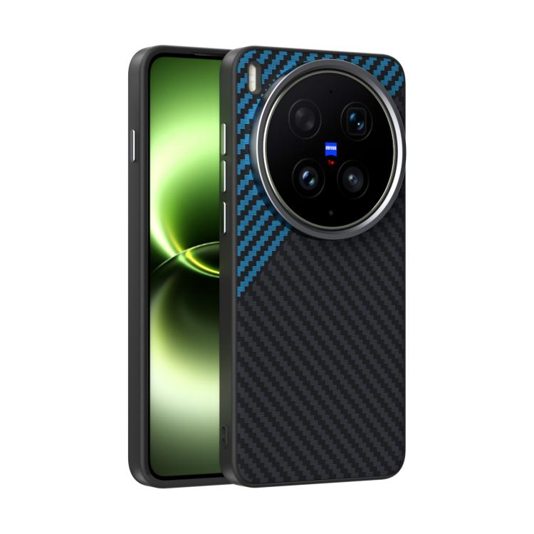 ABEEL C Carbon Fiber Series 6D Micro Relief MagSafe Phone Case, For vivo iQOO Z11x 5G, For vivo iQOO Z11 5G, For vivo X300s, For vivo iQOO 15 Ultra 5G, For vivo X300 Ultra, For vivo iQOO 15