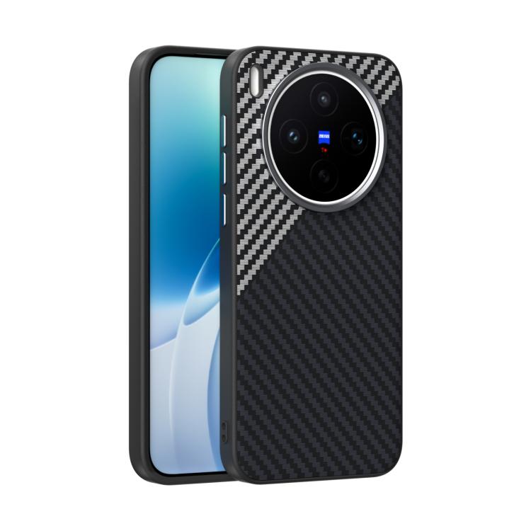 ABEEL C Carbon Fiber Series 6D Micro Relief MagSafe Phone Case, For vivo iQOO Z11x 5G, For vivo iQOO Z11 5G, For vivo X300s, For vivo iQOO 15 Ultra 5G, For vivo X300 Ultra, For vivo iQOO 15