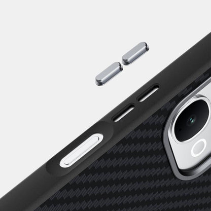 ABEEL C Carbon Fiber Series 6D Micro Relief MagSafe Phone Case, For vivo iQOO Z11x 5G, For vivo iQOO Z11 5G, For vivo X300s, For vivo iQOO 15 Ultra 5G, For vivo X300 Ultra, For vivo iQOO 15