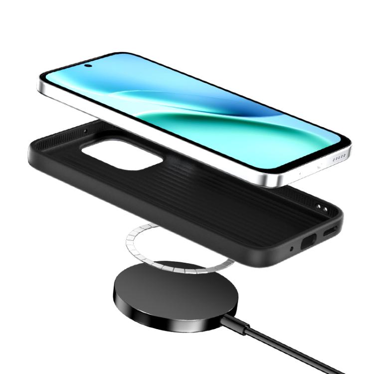 ABEEL C Carbon Fiber Series 6D Micro Relief MagSafe Phone Case, For vivo iQOO Z11x 5G, For vivo iQOO Z11 5G, For vivo X300s, For vivo iQOO 15 Ultra 5G, For vivo X300 Ultra, For vivo iQOO 15