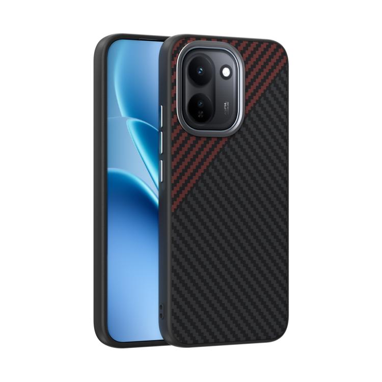 ABEEL C Carbon Fiber Series 6D Micro Relief MagSafe Phone Case, For vivo iQOO Z11x 5G, For vivo iQOO Z11 5G, For vivo X300s, For vivo iQOO 15 Ultra 5G, For vivo X300 Ultra, For vivo iQOO 15