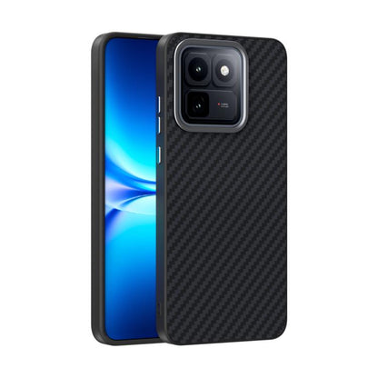 ABEEL C Carbon Fiber Series 6D Micro Relief MagSafe Phone Case, For vivo iQOO 15T 5G, For vivo iQOO Z11x 5G, For vivo iQOO Z11 5G, For vivo X300s, For vivo iQOO 15 Ultra 5G, For vivo X300 Ultra
