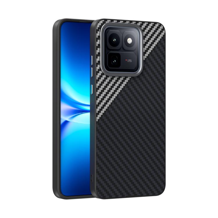 ABEEL C Carbon Fiber Series 6D Micro Relief MagSafe Phone Case, For vivo iQOO 15T 5G, For vivo iQOO Z11x 5G, For vivo iQOO Z11 5G, For vivo X300s, For vivo iQOO 15 Ultra 5G, For vivo X300 Ultra