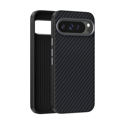 ABEEL C Carbon Fiber Series 6D Micro Relief MagSafe Phone Case, For Google Pixel 9 Pro XL, For Google Pixel 9 Pro, For Google Pixel 9