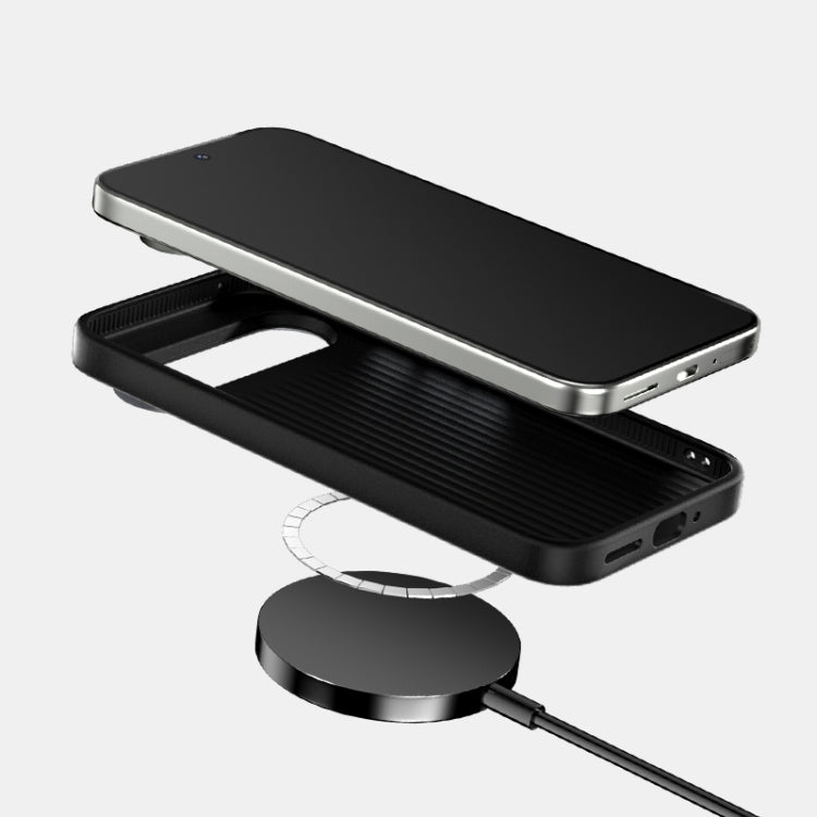 ABEEL C Carbon Fiber Series 6D Micro Relief MagSafe Phone Case, For Google Pixel 9 Pro, For Google Pixel 9