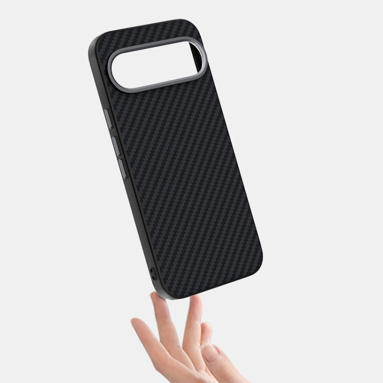 ABEEL C Carbon Fiber Series 6D Micro Relief MagSafe Phone Case, For Google Pixel 9 Pro XL, For Google Pixel 9 Pro, For Google Pixel 9