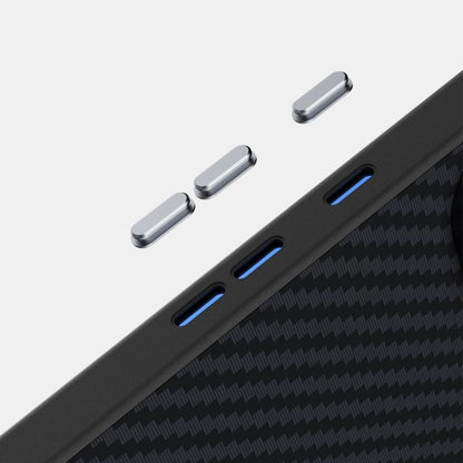 ABEEL C Carbon Fiber Series 6D Micro Relief MagSafe Phone Case, For Google Pixel 11 Pro XL, For Google Pixel 11 / 11 Pro, For Google Pixel 10 Pro XL, For Google Pixel 10 / 10 Pro, For Google Pixel 9a, For Google Pixel 9 Pro XL