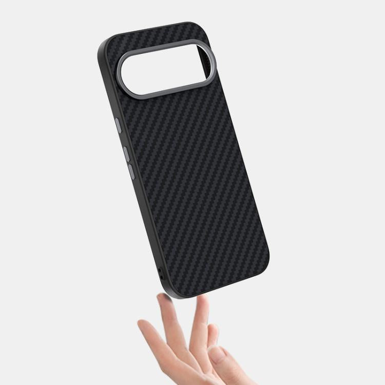 ABEEL C Carbon Fiber Series 6D Micro Relief MagSafe Phone Case, For Google Pixel 11 Pro XL, For Google Pixel 11 / 11 Pro, For Google Pixel 10 Pro XL, For Google Pixel 10 / 10 Pro, For Google Pixel 9a, For Google Pixel 9 Pro XL