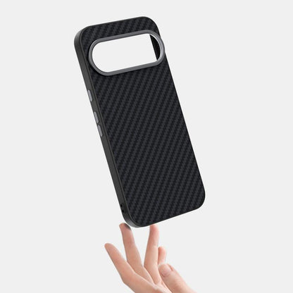 ABEEL C Carbon Fiber Series 6D Micro Relief MagSafe Phone Case, For Google Pixel 11 Pro XL, For Google Pixel 11 / 11 Pro, For Google Pixel 10 Pro XL, For Google Pixel 10 / 10 Pro, For Google Pixel 9a, For Google Pixel 9 Pro XL