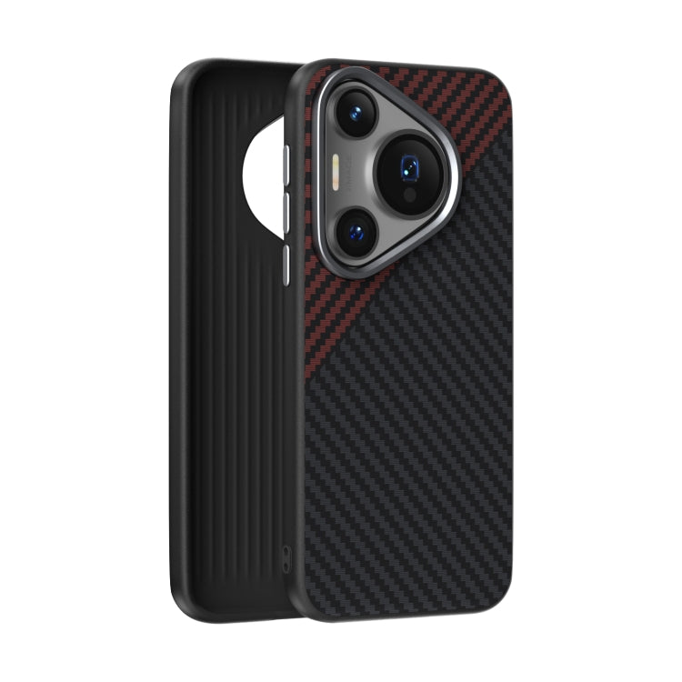 ABEEL C Carbon Fiber Series 6D Micro Relief MagSafe Phone Case, For Huawei Pura X View, For Huawei Mate 70 Pro / 70 Pro+, For Huawei Pura 70 Pro / 70 Pro+, For Huawei Pura 70 Ultra, For Huawei Pura 70, For Huawei Mate 60 Pro / 60 Pro+