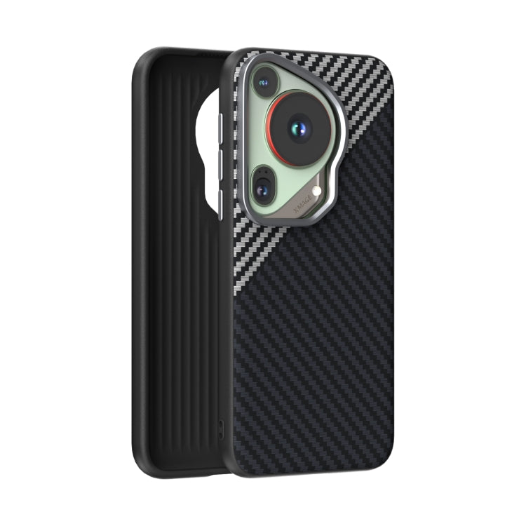 ABEEL C Carbon Fiber Series 6D Micro Relief MagSafe Phone Case, For Huawei Pura X View, For Huawei Mate 70 Pro / 70 Pro+, For Huawei Pura 70 Pro / 70 Pro+, For Huawei Pura 70 Ultra, For Huawei Pura 70, For Huawei Mate 60 Pro / 60 Pro+